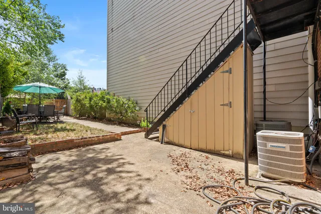 a outdoor space with a patio