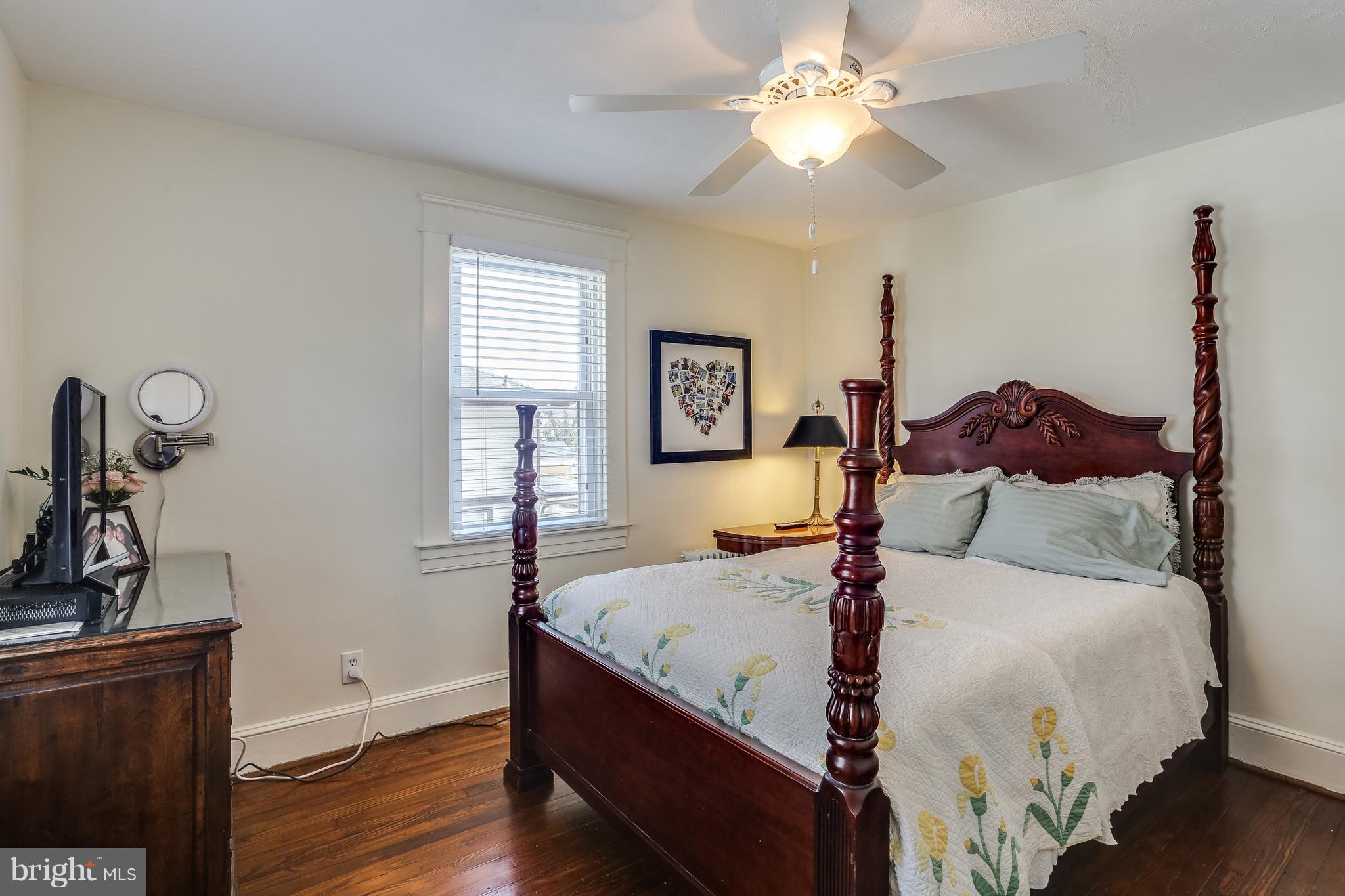 3522 St James Road Baltimore, MD 21244 - Photo 18 of 30 Bedroom Two at Main House w/ Hardwood Floors