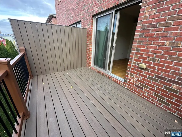 a view of outdoor space and deck