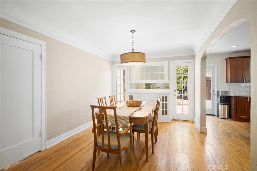 635 Arden Avenue Glendale, CA 91202 - Photo 7 of 36 a view of a dining room with furniture window and wooden floor