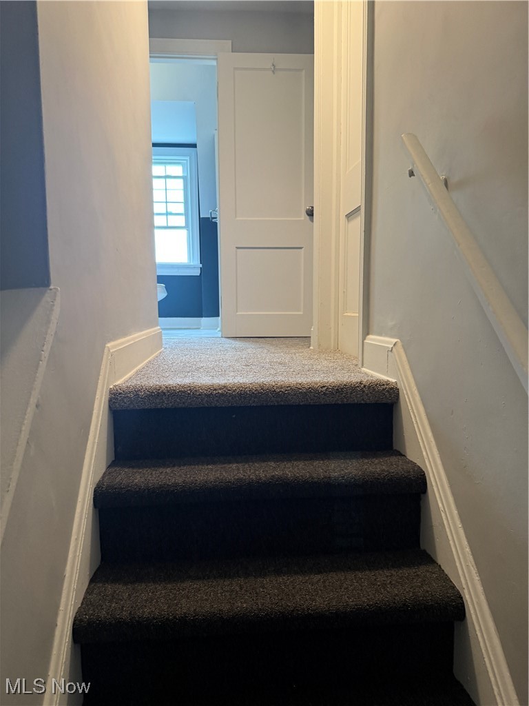 3698 Normandy Road Cleveland, OH 44120 - Photo 39 of 50 staircase to finished 3rd floor