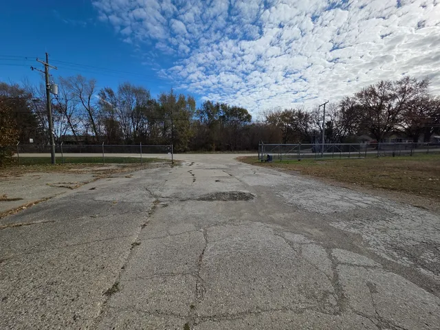 a view of an outdoor space and yard