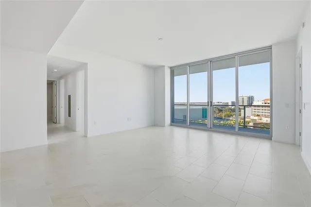 a view of a city from a window