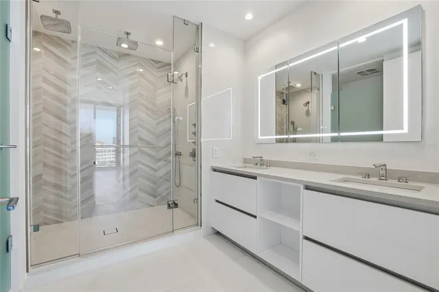 a view of city from balcony