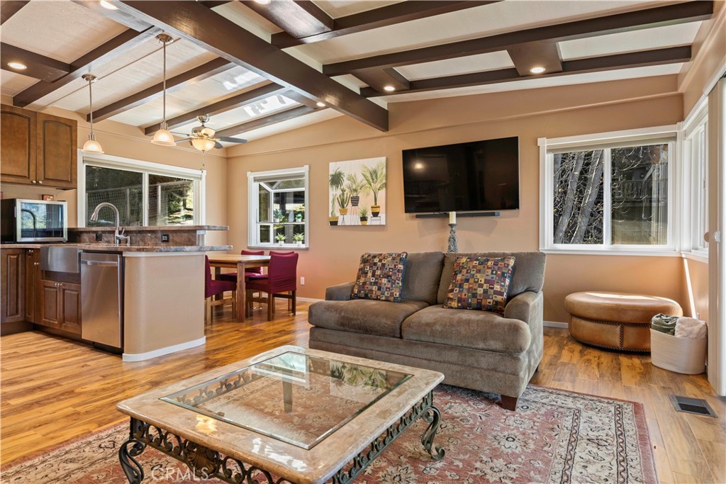 3103 Manzanita Road Kelseyville, CA 95451 - Photo 7 of 62 a living room with furniture and a flat screen tv