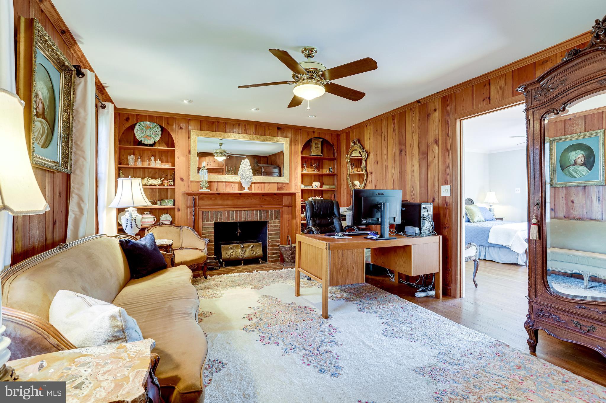 40445 Beechnut Road Leesburg, VA 20175 - Photo 21 of 42 Library Wing of Home with Bedroom and Bath