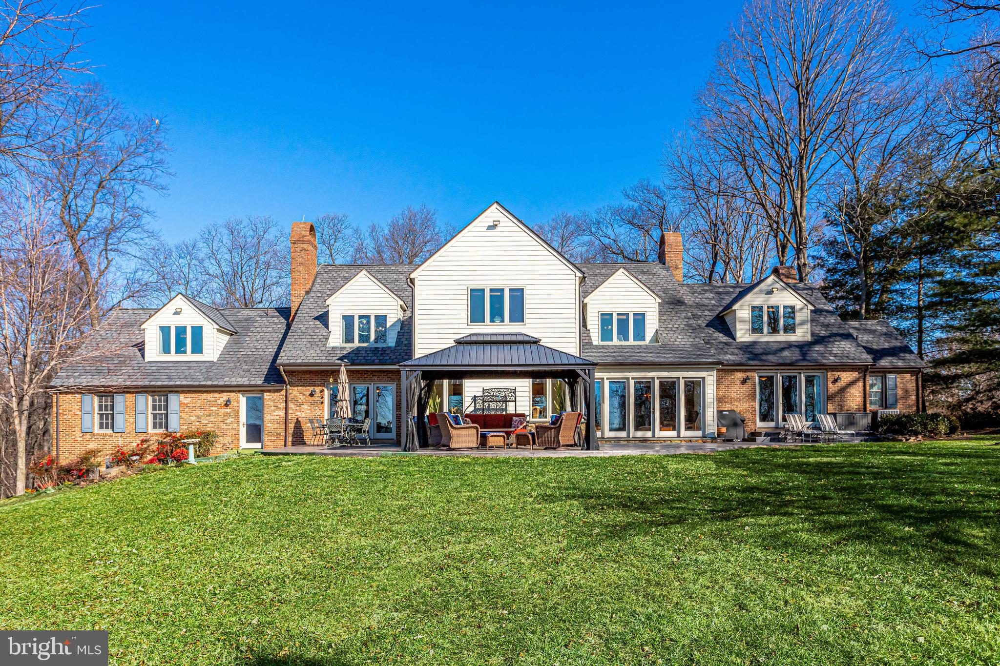 40445 Beechnut Road Leesburg, VA 20175 - Photo 34 of 42 Gorgeous Rear of Home has Mountain Views