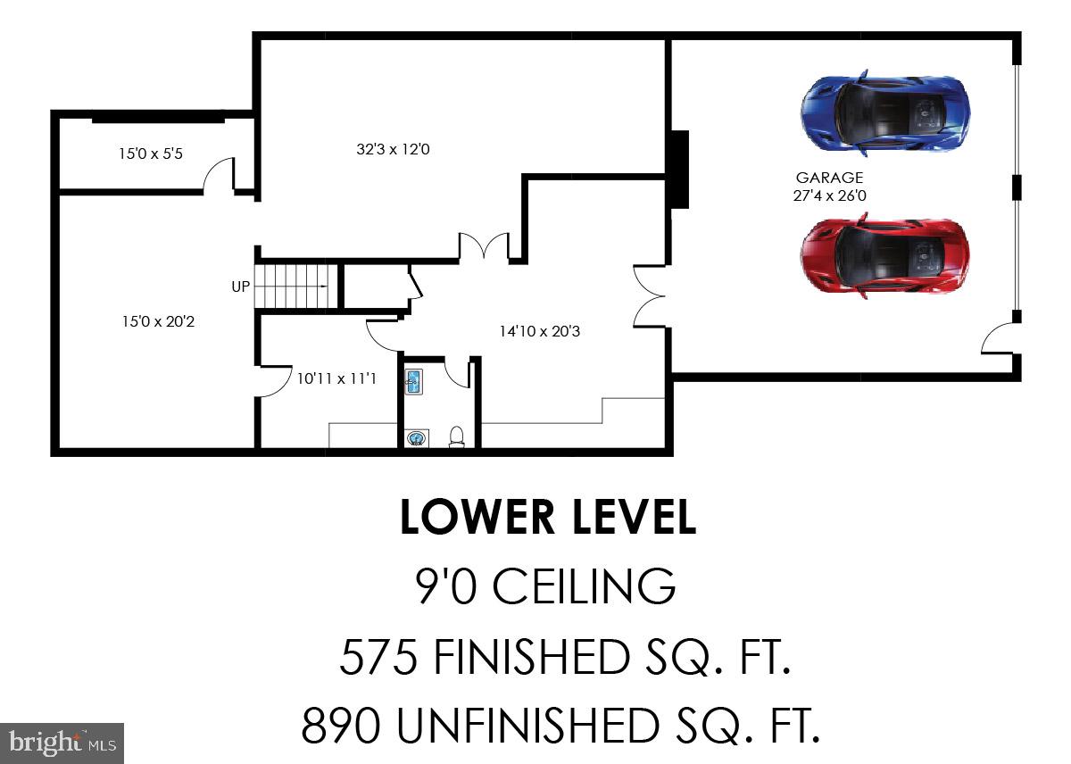 40445 Beechnut Road Leesburg, VA 20175 - Photo 42 of 42 Lower Level Floorplan