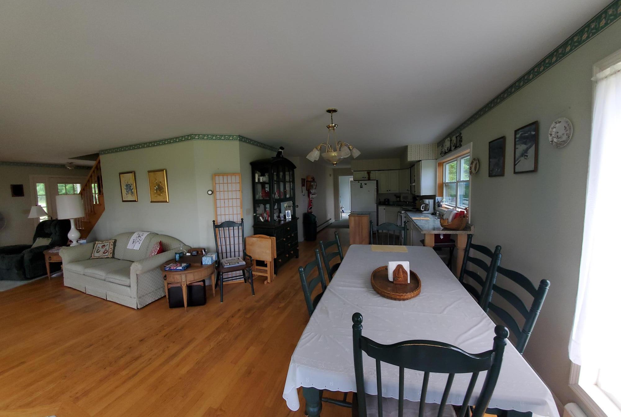 392 Belgrade Road Oakland, ME 04963 - Photo 15 of 41 Open Living/dining/kitchen
