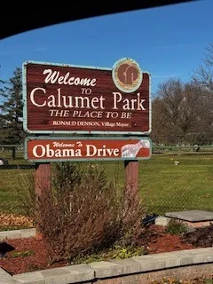 a view of a sign board