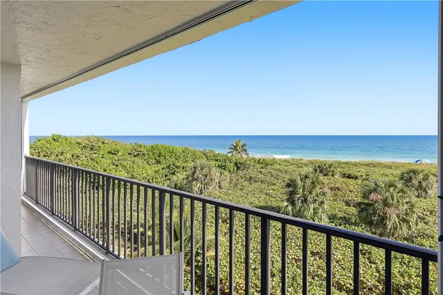 a city view from a balcony