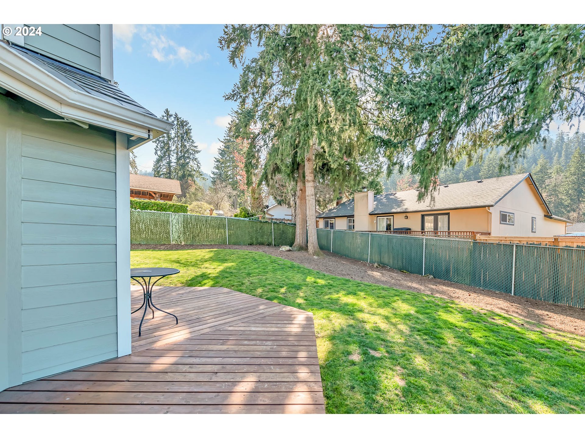 568 South 68th Place Springfield, OR 97478 - Photo 41 of 44 a view of a backyard with a garden