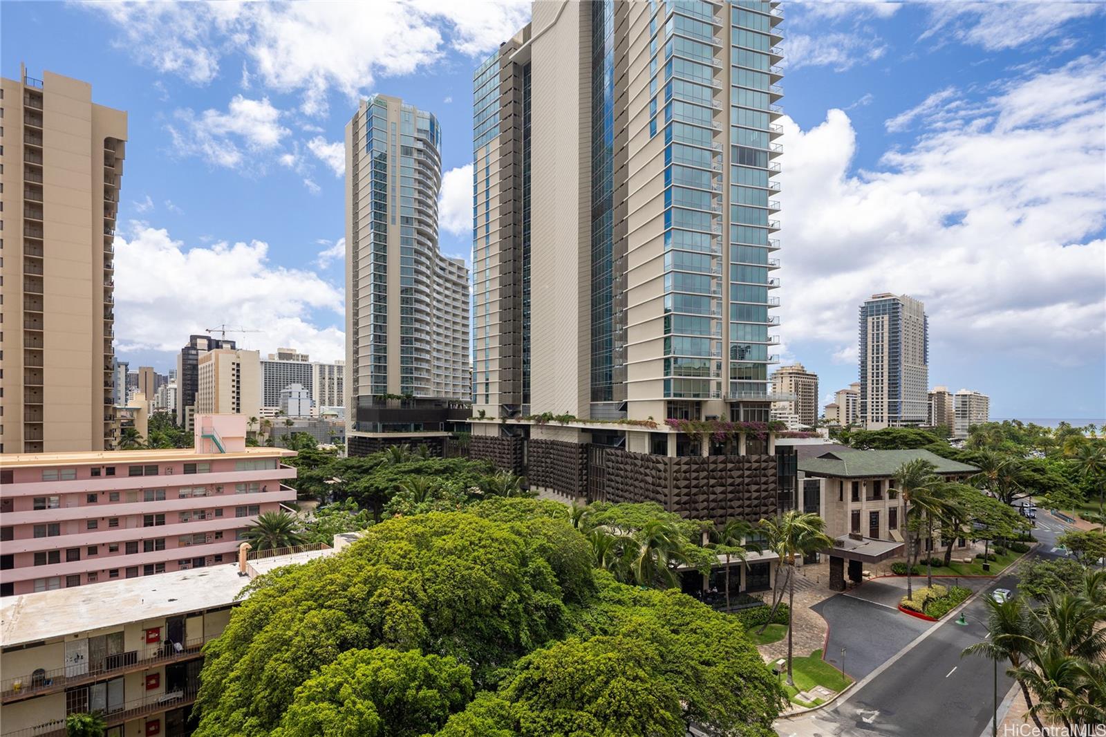 2092 Kūhiō Avenue, Unit 1003 Honolulu, HI 96815 - Photo 13 of 17 a view of a city with tall buildings