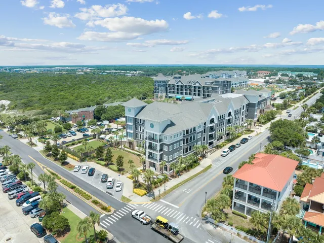 a view of a city from a terrace
