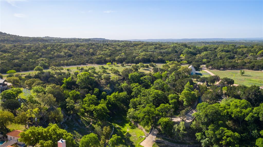 5300 Lookout Ridge Drive Marble Falls, TX 78654 - Photo 36 of 40 an aerial view of residential houses with outdoor space and trees