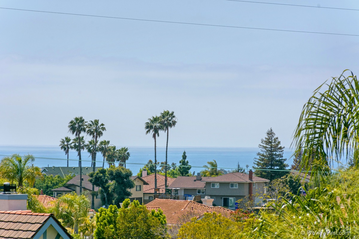 1748 Avocado Road Oceanside, CA 92054 - Photo 3 of 23 Ocean View from the front deck and living room