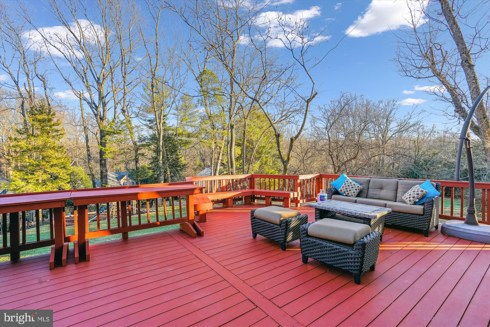 1071 Spring Hill Road McLean, VA 22102 - Photo 11 of 65 Walk-out to Deck