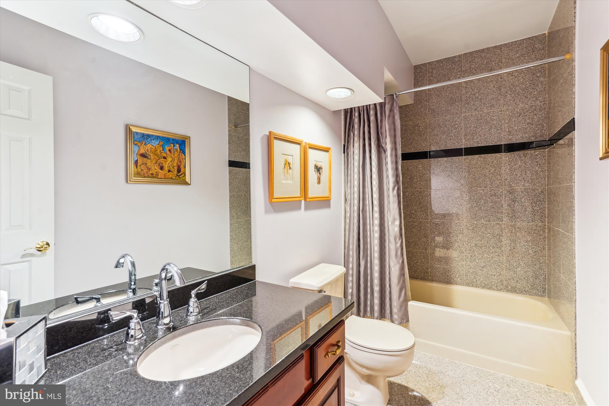 1071 Spring Hill Road McLean, VA 22102 - Photo 39 of 65 a bathroom with a sink a toilet and a bathtub