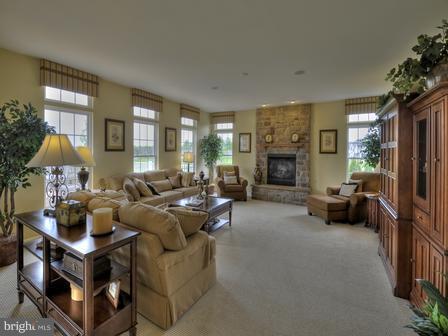 910 Gladway Road Baltimore, MD 21220 - Photo 1 of 18 a living room with furniture and a fireplace