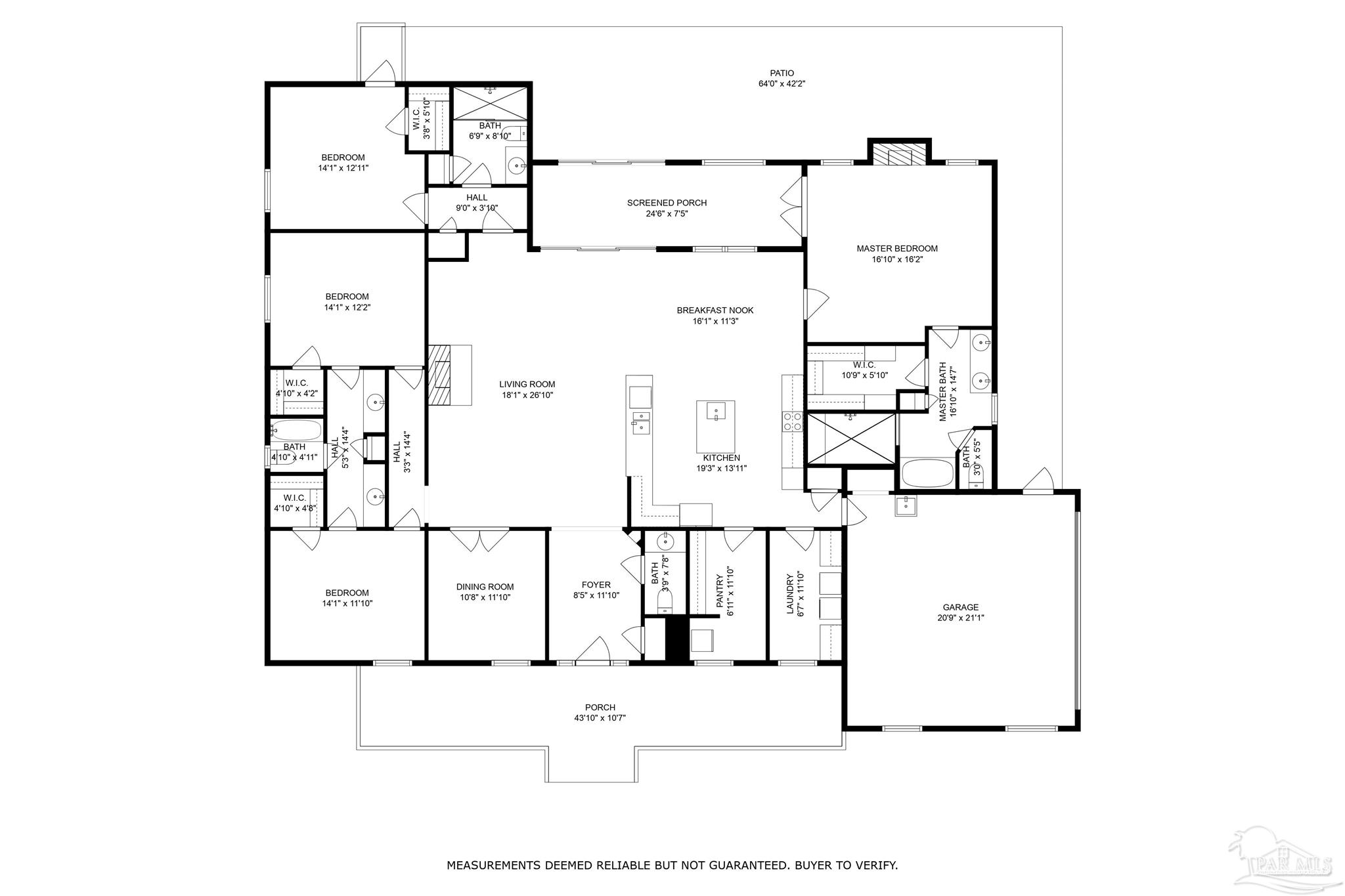 2544 Tate Road Cantonment, FL 32533 - Photo 50 of 50