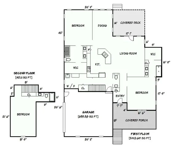 a car parked in a garage