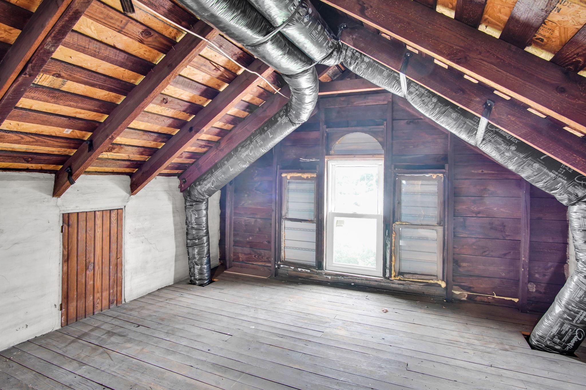 1976 Carlisle Road York, PA 17408 - Photo 28 of 39 Attic with rustic beams.