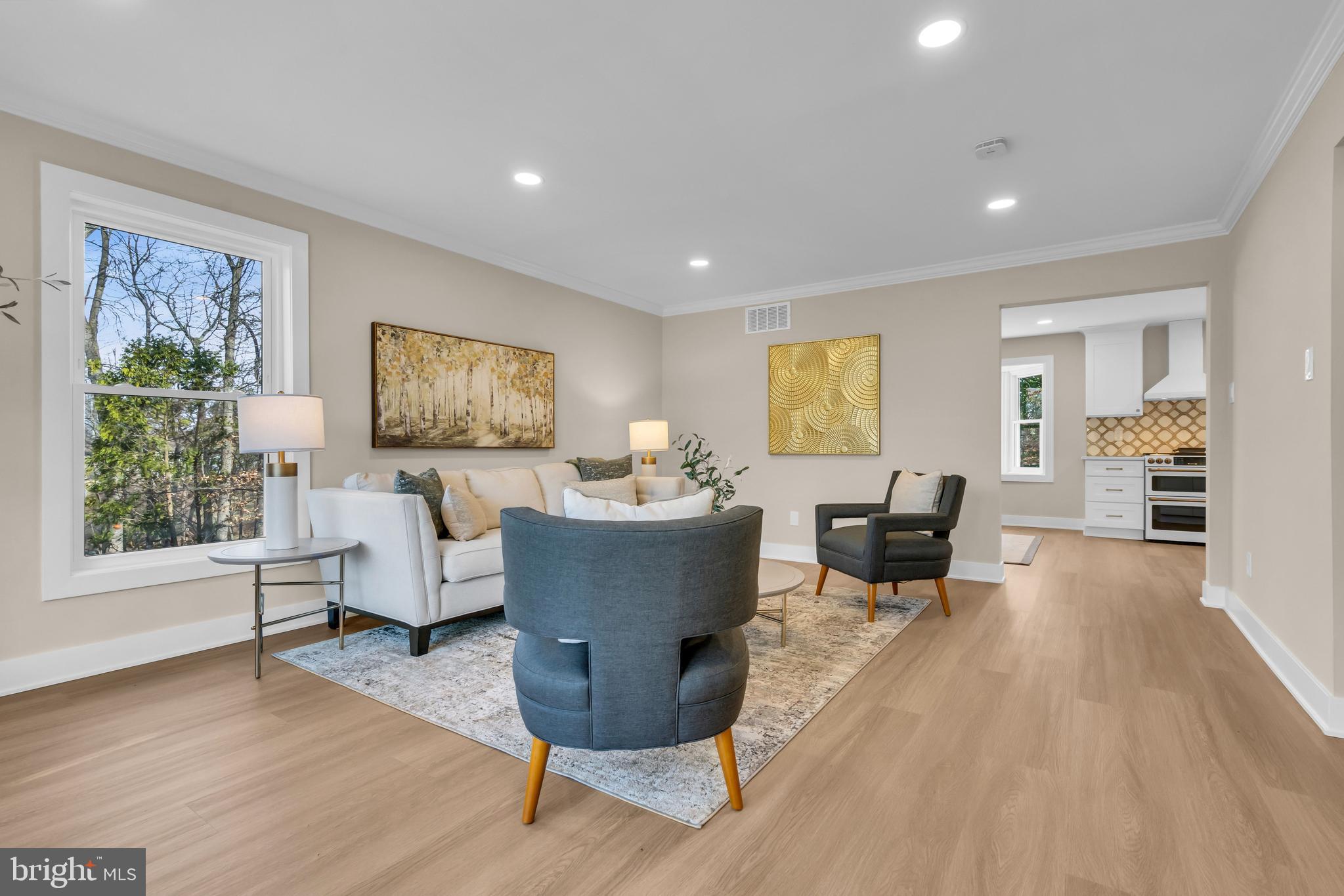 2227 Sand Trap Road Jamison, PA 18929 - Photo 13 of 79 a living room with furniture and a large window