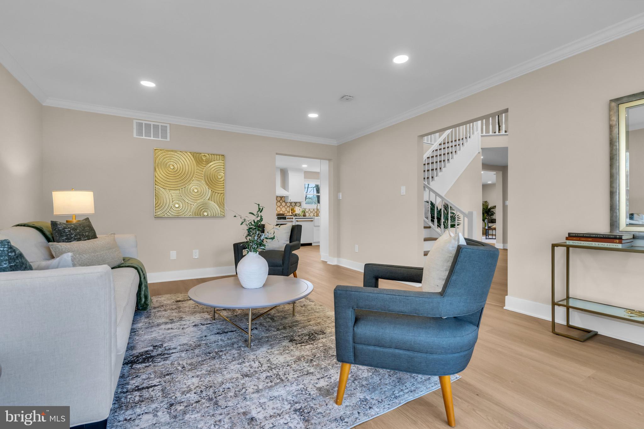 2227 Sand Trap Road Jamison, PA 18929 - Photo 14 of 79 a living room with furniture and a wooden floor