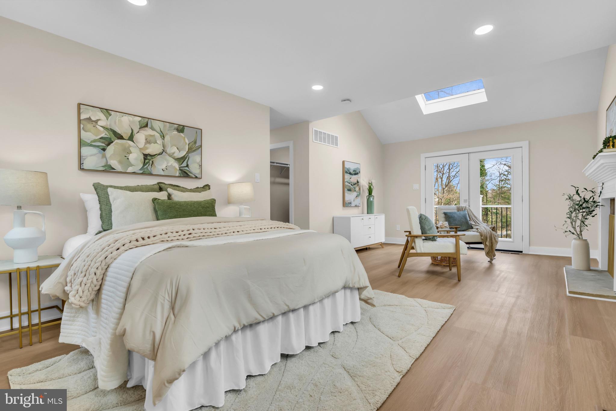 2227 Sand Trap Road Jamison, PA 18929 - Photo 56 of 79 a bedroom with a large bed and a couch