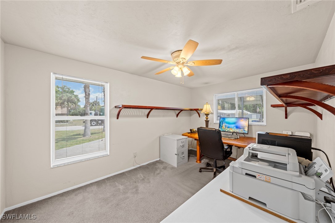 2551 Barcelona Avenue Fort Myers, FL 33905 - Photo 21 of 41 a view of workspace with furniture and window