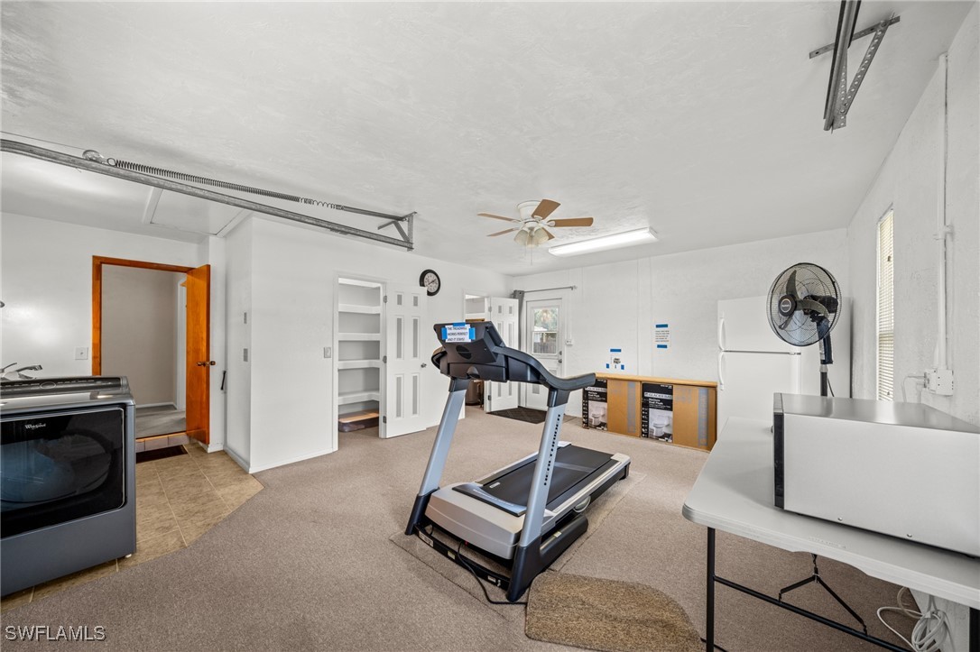 2551 Barcelona Avenue Fort Myers, FL 33905 - Photo 25 of 41 a view of a room with gym equipment