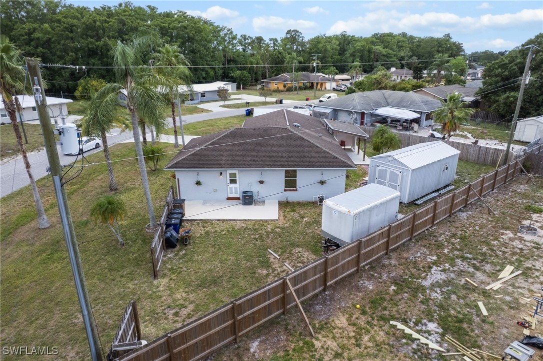 2551 Barcelona Avenue Fort Myers, FL 33905 - Photo 35 of 41 a view of a house with a backyard