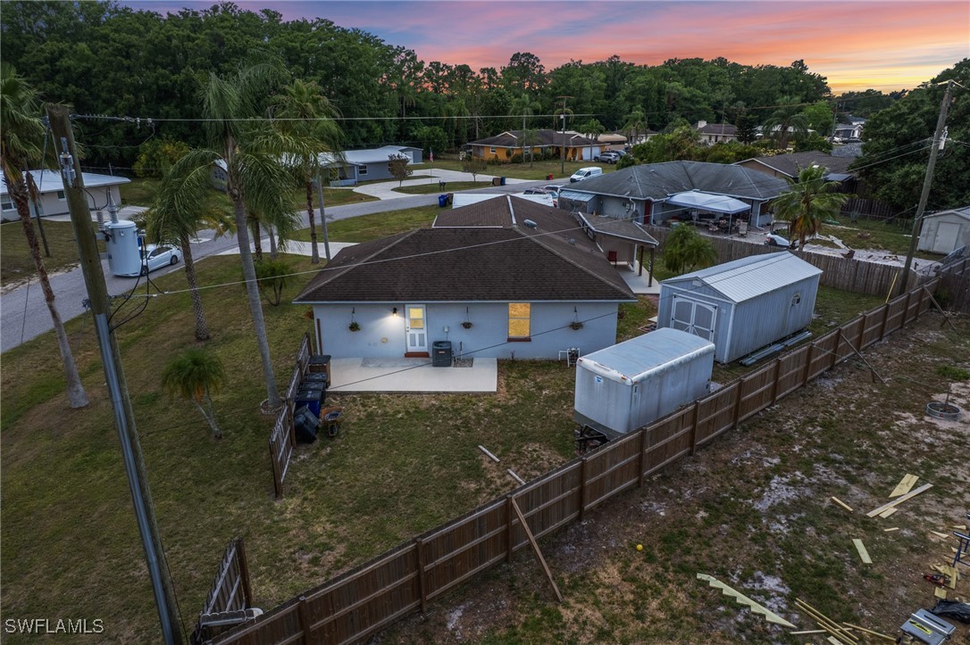2551 Barcelona Avenue Fort Myers, FL 33905 - Photo 39 of 41 a view of a back yard of the house