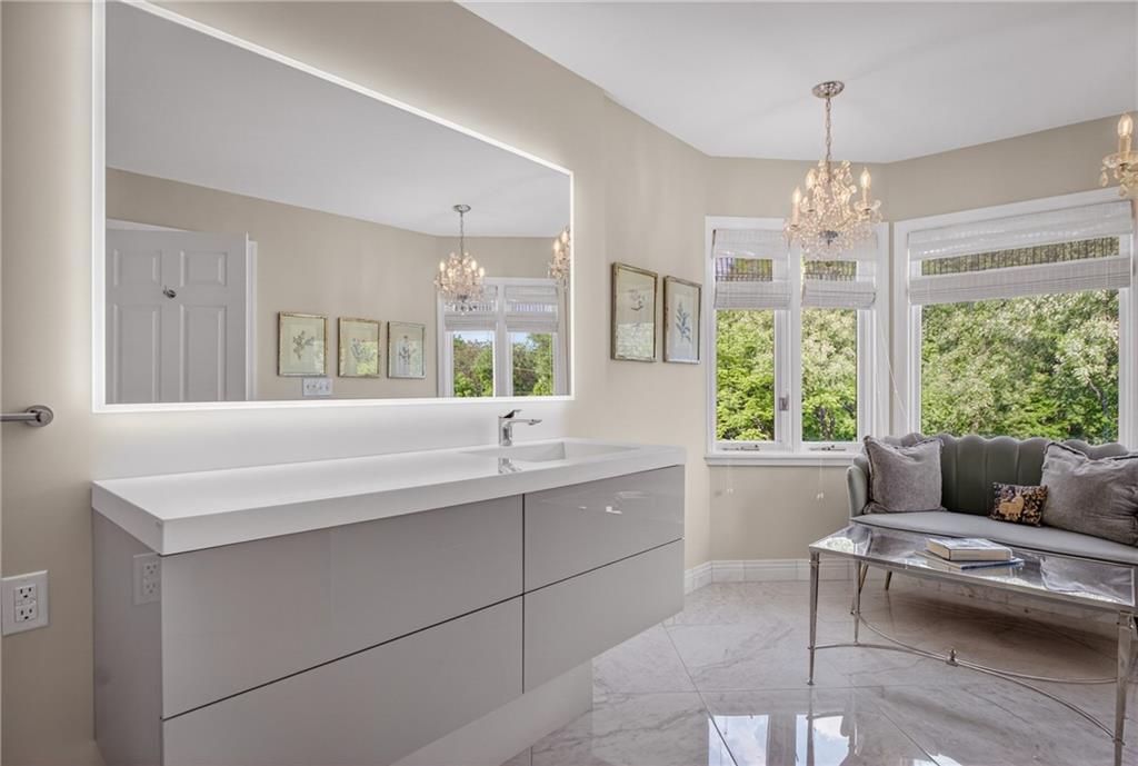 156 Shadow Ridge Drive Pittsburgh, PA 15238 - Photo 26 of 48 Updated primary bath with LED mirror