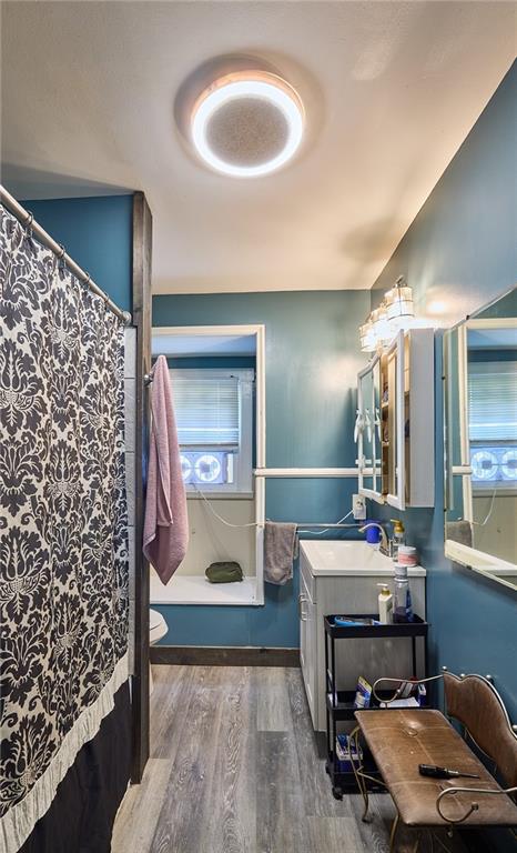 106-108 Davis Road Sewickley, PA 15143 - Photo 14 of 28 108 Davis - Updated Bathroom with tile shower and a window seat