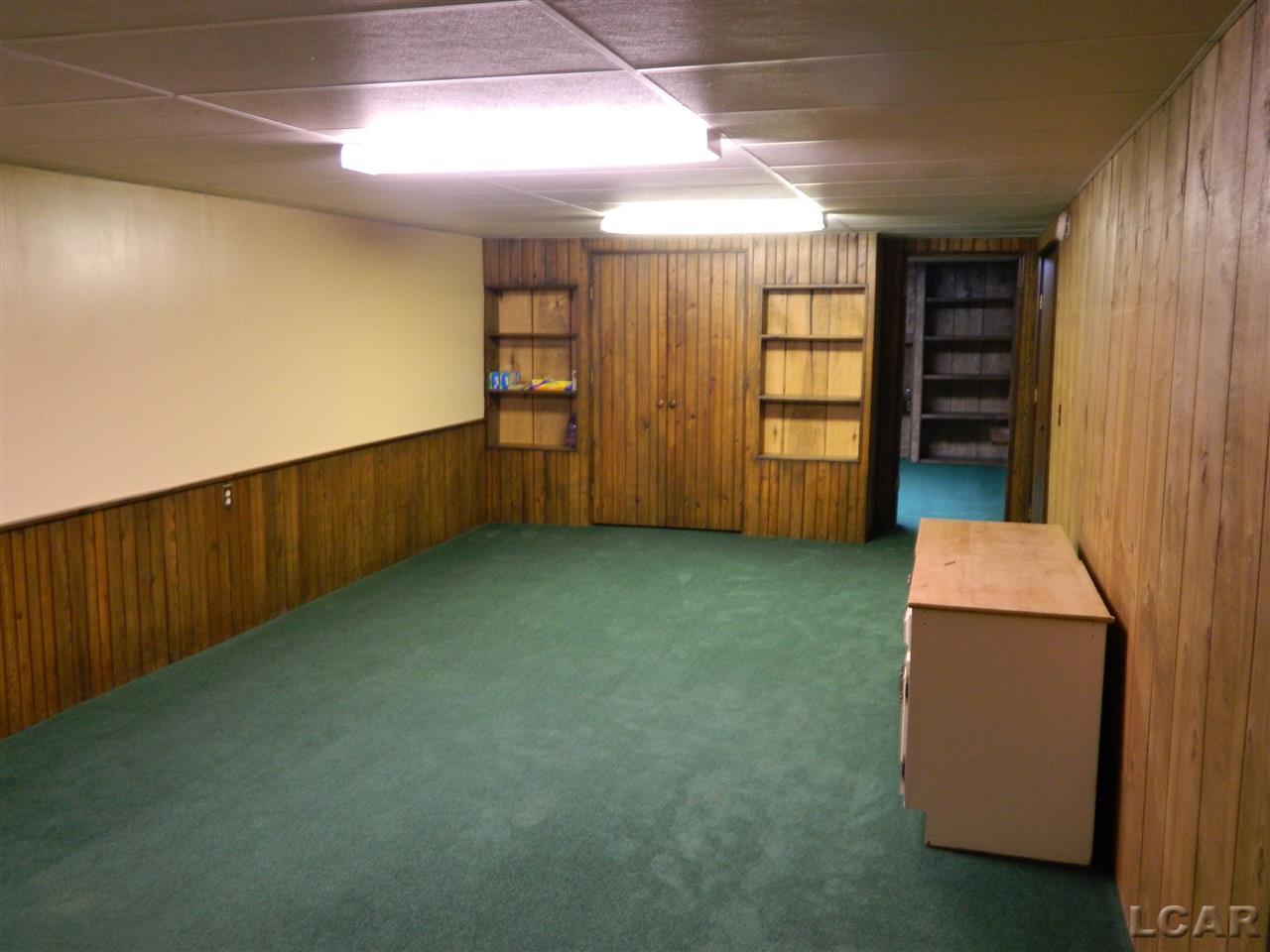 2689 West Russell Road Tecumseh, MI 49286 - Photo 21 of 28 Finished Basement with large Rec Room/Family Room area.
