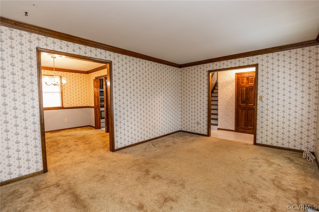 4636 Treely Road Chester, VA 23831 - Photo 16 of 48 an empty room with windows