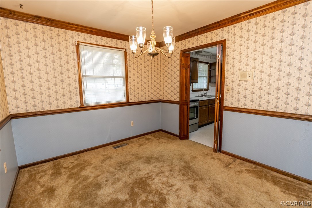 4636 Treely Road Chester, VA 23831 - Photo 18 of 48 wooden floor in an empty room with a window