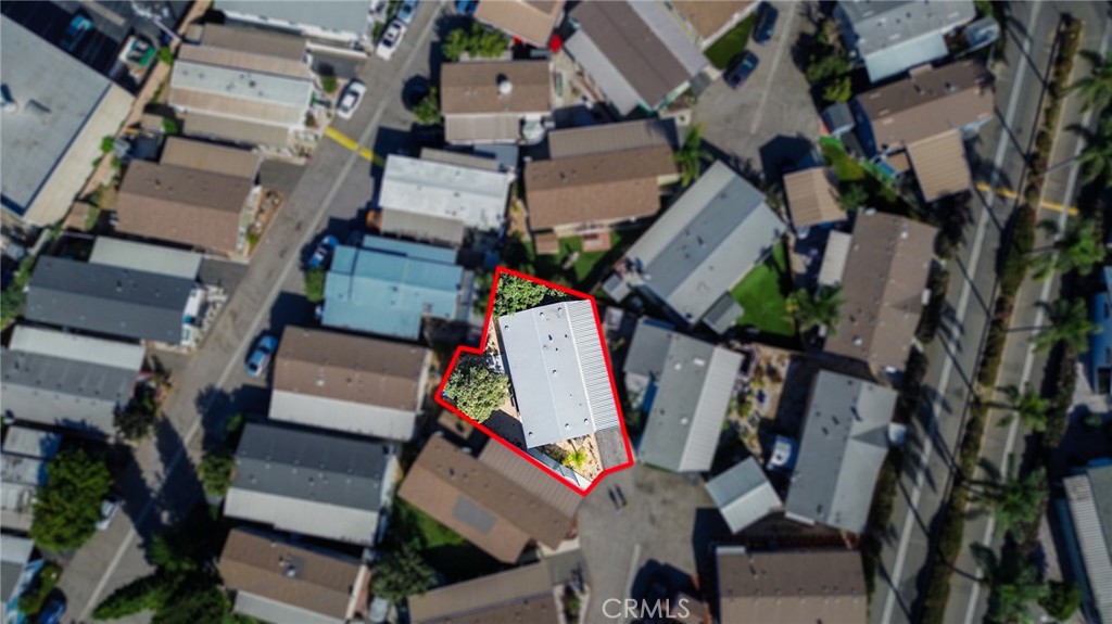 7101 Rosecrans Avenue, Unit 137 Paramount, CA 90723 - Photo 24 of 30 an aerial view of residential houses with outdoor space