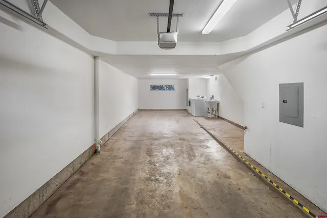 a utility room with washer and dryer