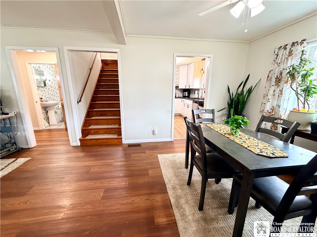 1489 Happy Hollow Road Portville, NY 14760 - Photo 47 of 47 entrance from front door. All open floorplan...liv