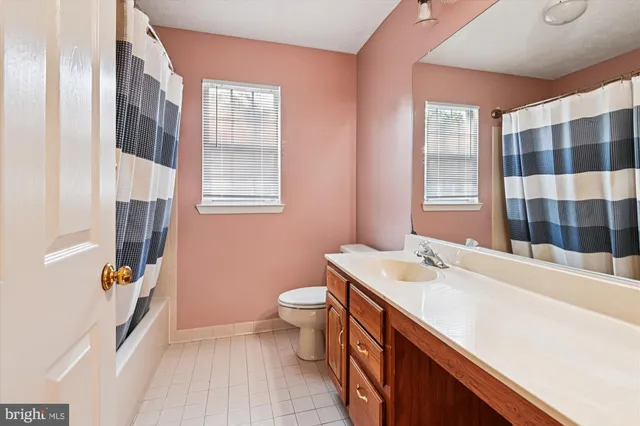 a bathroom with a sink a toilet a window and shower