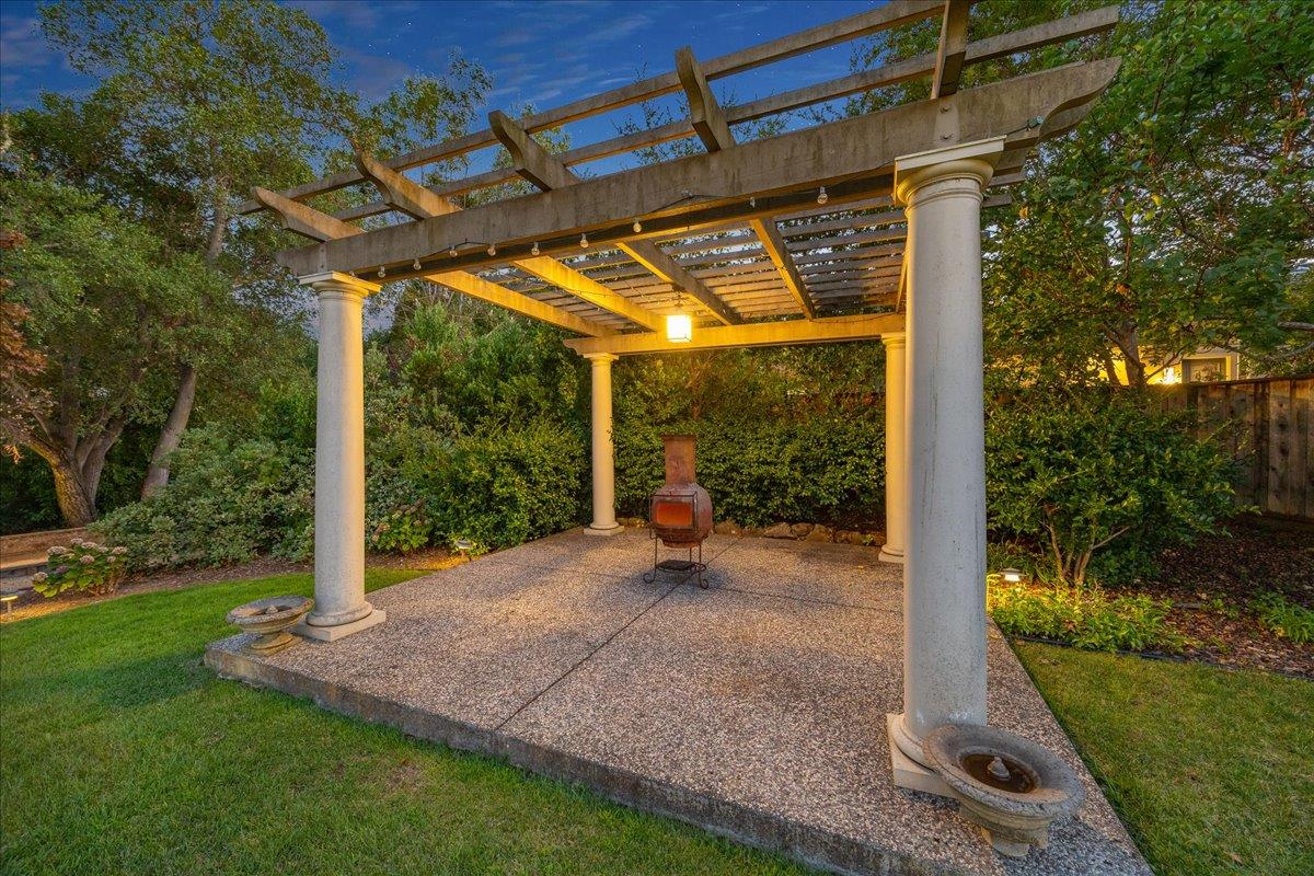 20040 Spaich Court Saratoga, CA 95070 - Photo 9 of 87 a view of a backyard with garden