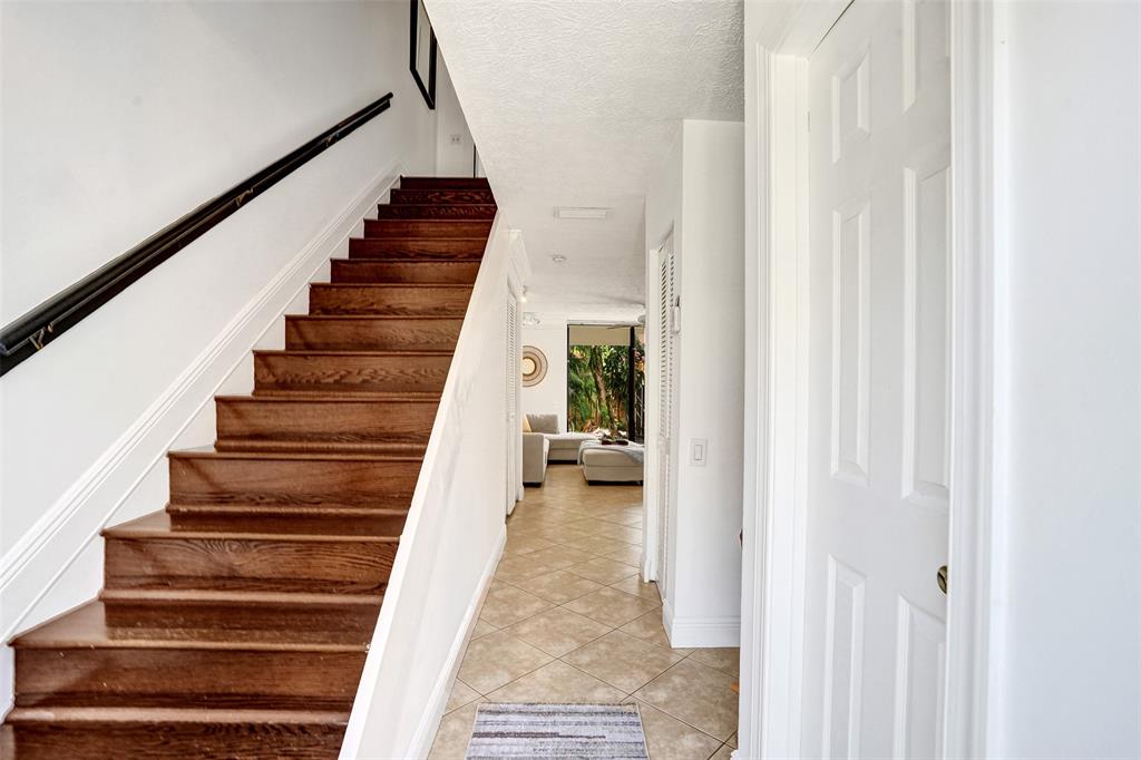 1415 Miami Road, Unit B Fort Lauderdale, FL 33316 - Photo 22 of 59 a view of entryway and hall with wooden floor