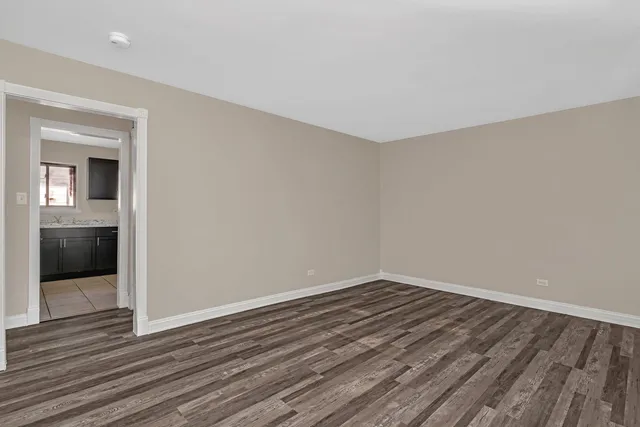 wooden floor in an empty room
