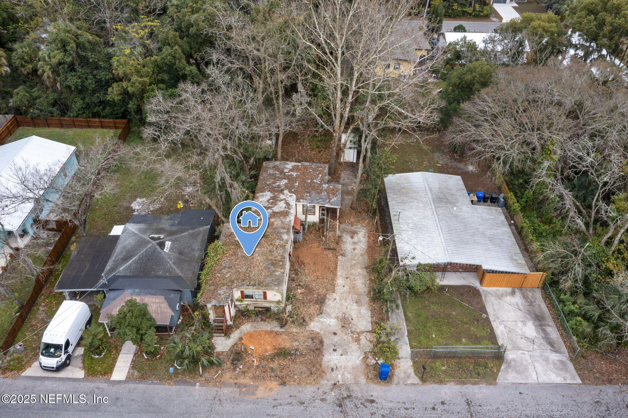 198 Aiken Street St. Augustine, FL 32084 - Photo 5 of 10 an aerial view of a house with outdoor space