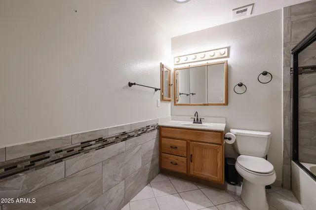 a house view with a outdoor space