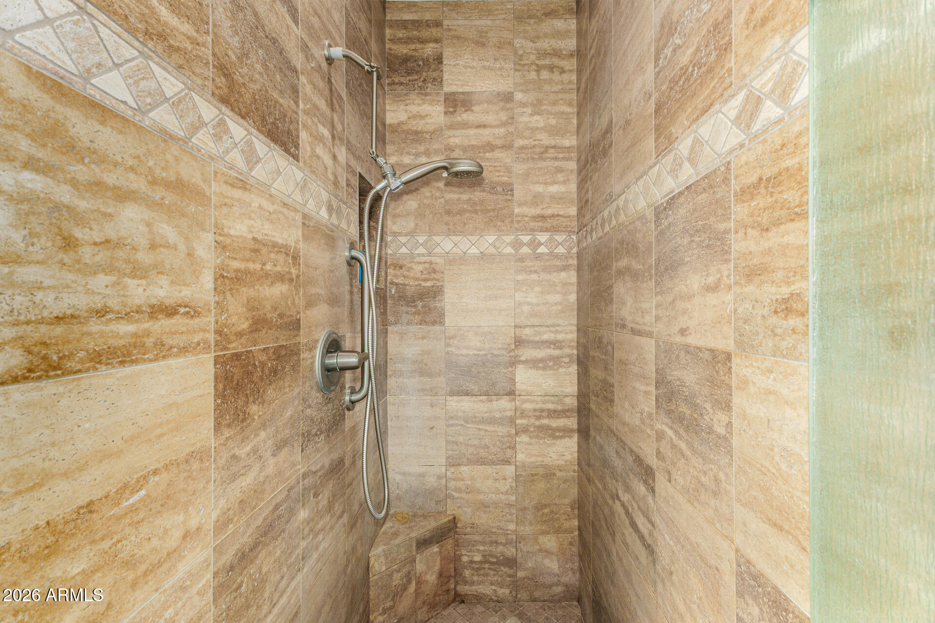 537 East Hackamore Street Mesa, AZ 85203 - Photo 20 of 38 remodeled master shower