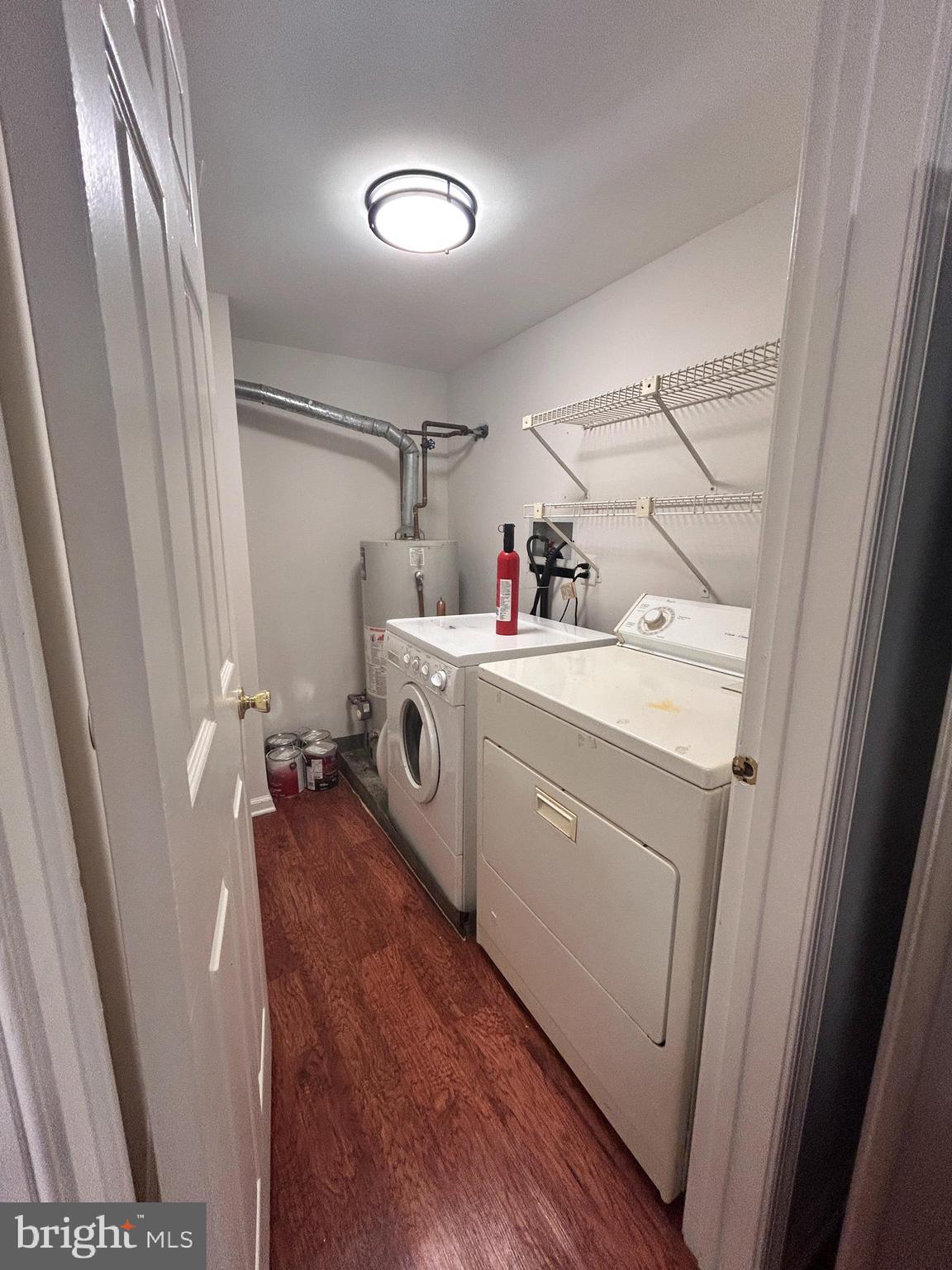 1705 Mountainview Drive, Unit 1705 Chesterbrook, PA 19087 - Photo 7 of 23 a utility room with dryer and washer