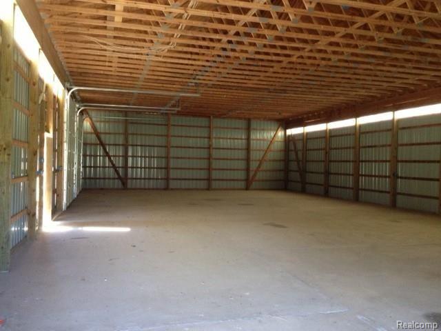 7227 West Lovejoy Road Byron, MI 48418 - Photo 15 of 17 7227 Lovejoy Barn Inside.JPG